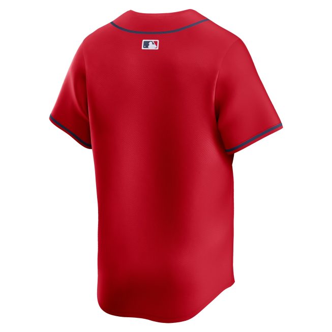 Atlanta Braves Alternate Limited Jersey - Red - Image 3