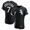 Tim Anderson Chicago White Sox Alternate Authentic Player Jersey - Black