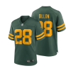 A. J. Dillon 28 Green Bay Packers 50s Classic Men Game Jersey - Green & Gold