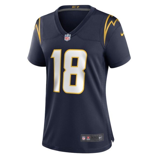 Charlie Joiner 18 Los Angeles Chargers Women Retired Jersey - Navy - Image 2