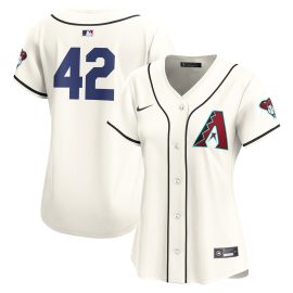 Arizona Diamondbacks Women's 2024 Jackie Robinson Day Home Limited Jersey - White