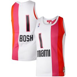 Chris Bosh Miami Heat Mitchell & Ness Women's Hardwood Classics 2011/12 Swingman Jersey - White
