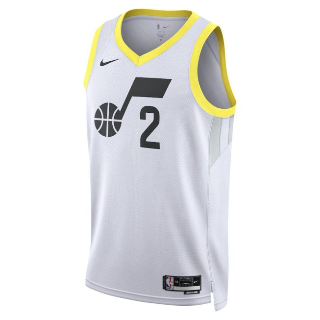 Colin Sexton 2 Utah Jazz Unisex Swingman Jersey - Association Edition - White - Image 2