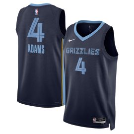 Steven Adams 4 Memphis Grizzlies Unisex Swingman Jersey - Icon Edition - Navy