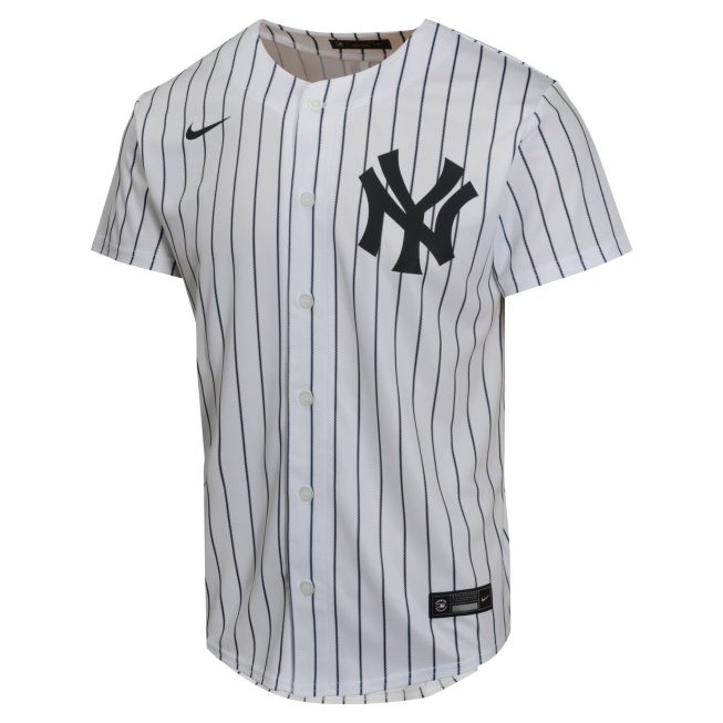 Aaron Judge New York Yankees Youth Home Game Player Jersey - White - Image 2