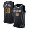 Memphis Grizzlies 2023/24 City Edition Swingman Custom Jersey - Black