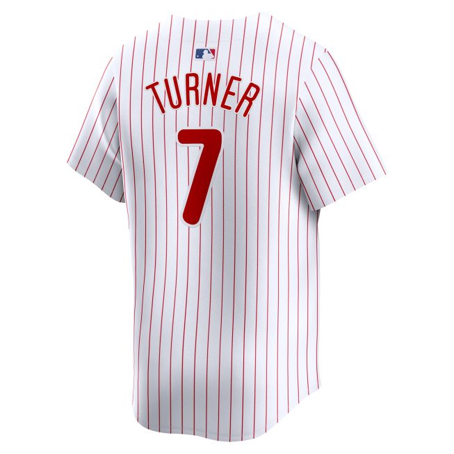Trea Turner Philadelphia Phillies Youth Home Limited Player Jersey - White - Image 3