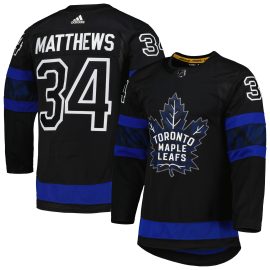 Auston Matthews Toronto Maple Leafs Alternate Primegreen Authentic Pro Player Jersey - Black