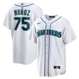 Andrés Muñoz Seattle Mariners Home Replica Player Jersey - White