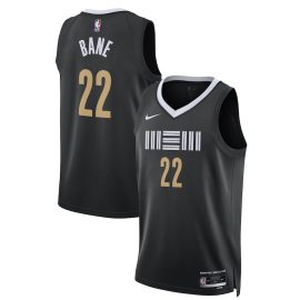 Desmond Bane 22 Memphis Grizzlies 2023/24 Swingman Jersey - City Edition - Unisex Black