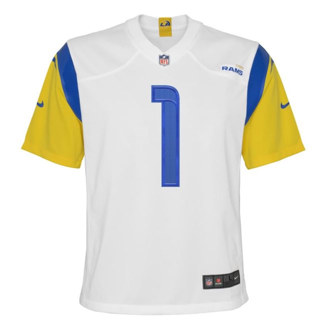 Allen Robinson 1 Los Angeles Rams YOUTH Game Jersey - White - Image 2