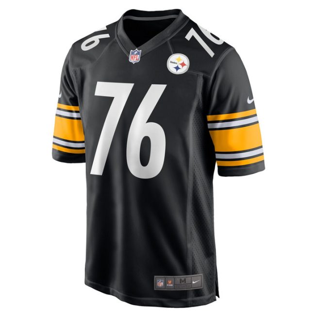 Troy Fautanu Pittsburgh Steelers 2024 First Round Pick Player Game Jersey - Black - Image 2