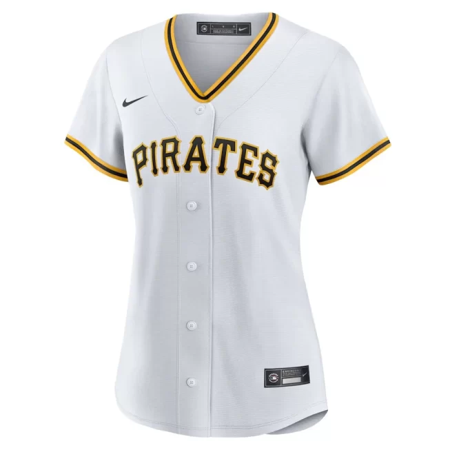 Andrew McCutchen 22 Pittsburgh Pirates Home Player Women Jersey - White - Image 2