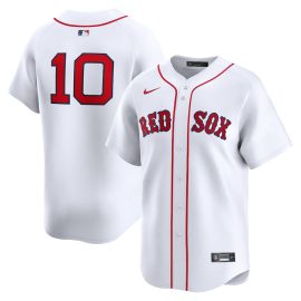 Trevor Story 10 Boston Red Sox Home Limited Player Men Jersey - White