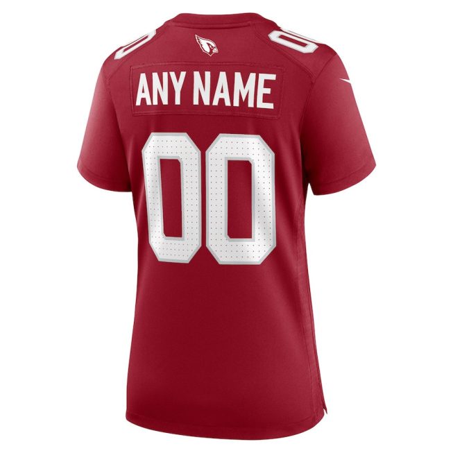 Arizona Cardinals Women Custom GameJersey - Cardinal - Image 3