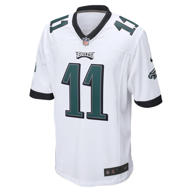 A.J. Brown Philadelphia Eagles Game Jersey - White - Image 2