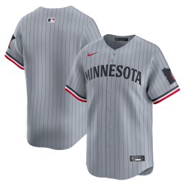 Minnesota Twins Road Limited Jersey - Gray