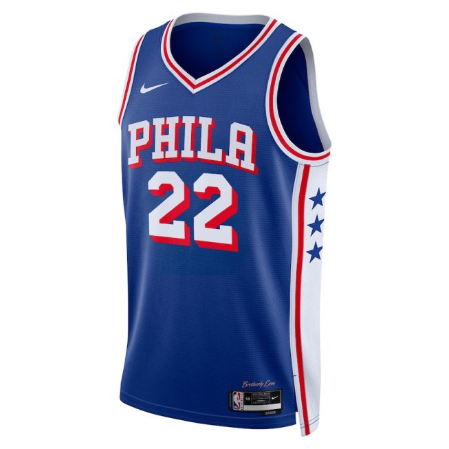 Patrick Beverley 22 Philadelphia 76ers 2023/24 Swingman Jersey - Icon Edition - Royal - Image 2