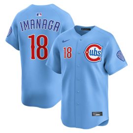 Shōta Imanaga Chicago Cubs Blues Alternate Limited Jersey