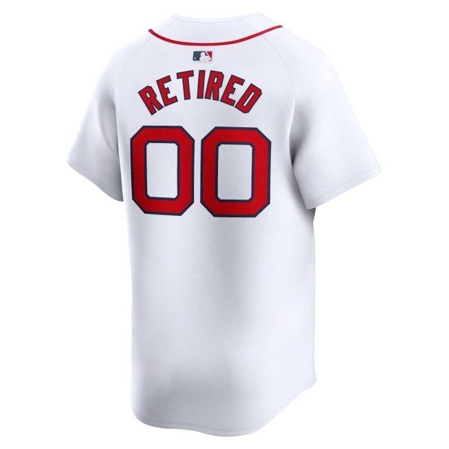 Boston Red Sox Home Limited Pick-A-Player Retired Roster Jersey - White - Image 3