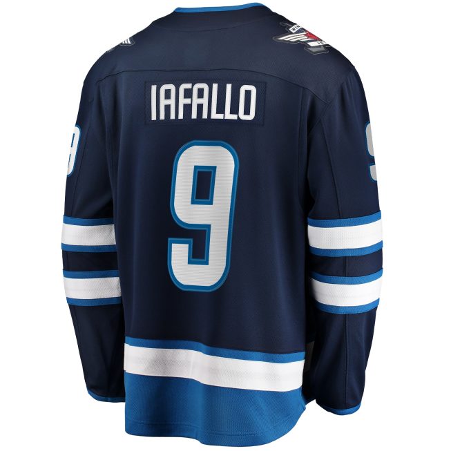 Alex Iafallo Winnipeg Jets Fanatics Home Premier Breakaway Player Jersey - Navy - Image 3