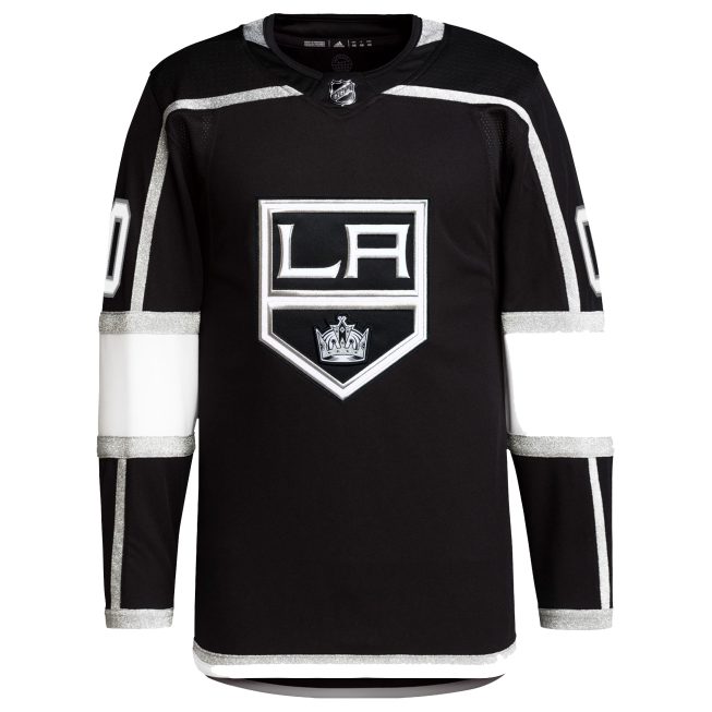 Los Angeles Kings Home Primegreen Authentic Custom Jersey - Black - Image 2