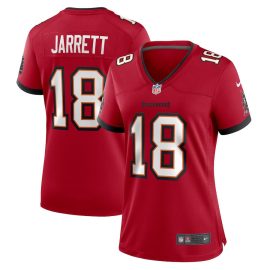 Rakim Jarrett 18 Tampa Bay Buccaneers Women Game Jersey - Red