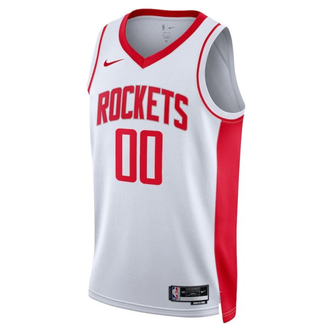 Houston Rockets 2023/24 Swingman Unisex Custom Jersey - Association Edition - White - Image 2