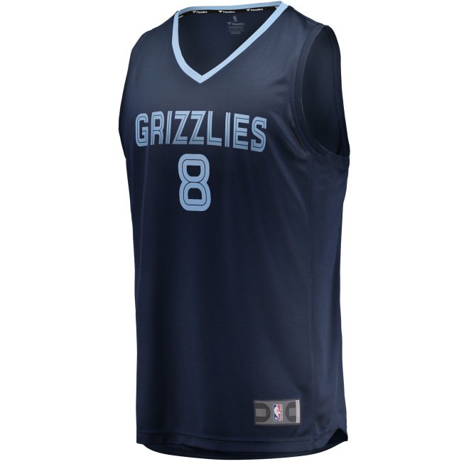 Ziaire Williams Memphis Grizzlies Fanatics Fast Break Replica Jersey - Icon Edition - Navy - Image 2