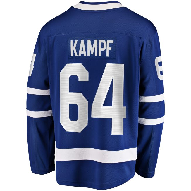 David Kampf Toronto Maple Leafs Fanatics Home Premier Breakaway Player Jersey - Blue - Image 3
