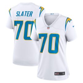 Rashawn Slater Los Angeles Chargers Women's Game Jersey - White