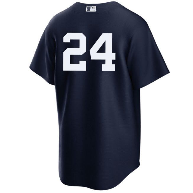 Alex Verdugo New York Yankees Alternate Navy Player World Series Jersey - Image 2