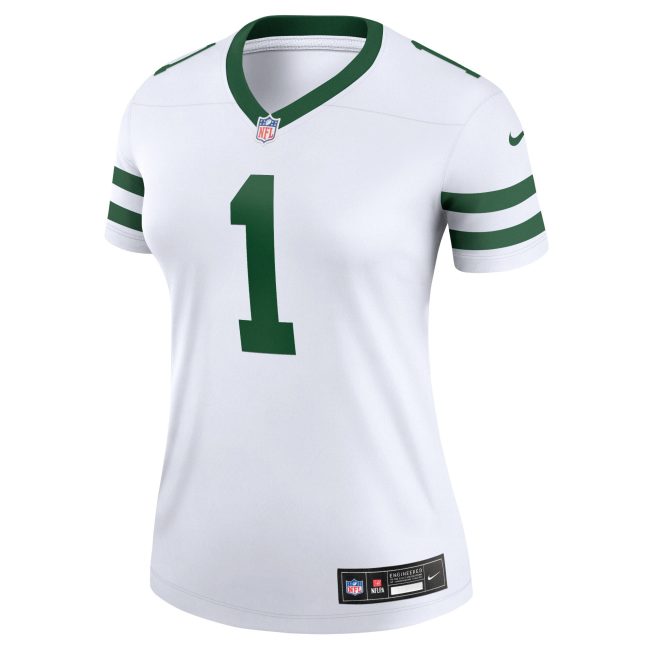 Sauce Gardner New York Jets Women's Legend Jersey - Legacy White - Image 2
