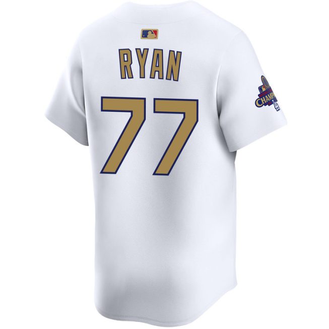 River Ryan Los Angeles Dodgers Home 2025 Gold Collection Limited Jersey - Image 2