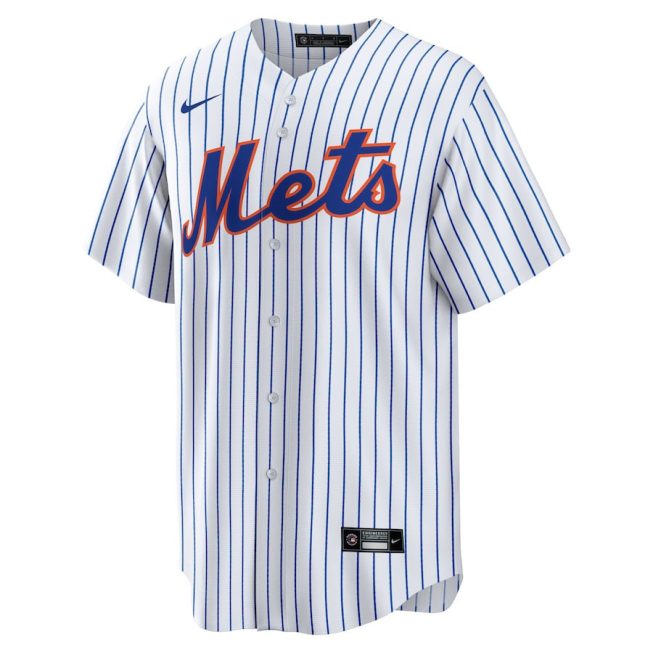 Brandon Nimmo 9 New York Mets Home Men Jersey - White - Image 2