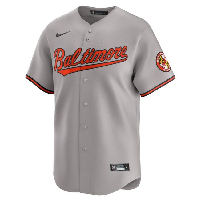 Baltimore Orioles Road Limited Men Jersey - Gray - Image 2