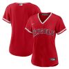 Los Angeles Angels Women's Alternate Replica Team Jersey - Red