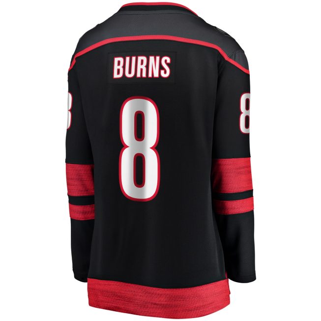 Carolina Hurricanes Fanatics Women's Home Breakaway Player Jersey - Black - Image 3