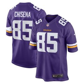 Dan Chisena 85 Minnesota Vikings Men Game Jersey - Purple