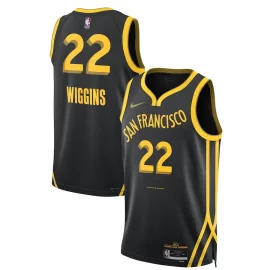 Andrew Wiggins 22 Golden State Warriors 2023/24 Swingman Jersey - City Edition - Unisex Black