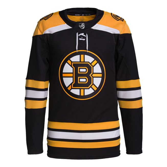 Boston Bruins Home Primegreen Authentic Jersey - Black - Image 2