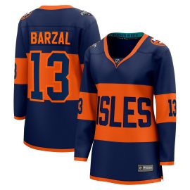 Mathew Barzal New York Islanders Fanatics Women's 2024 Stadium Series Breakaway Player Jersey - Navy