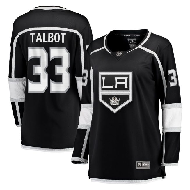 Cam Talbot Los Angeles Kings Fanatics Women's Home Breakaway Player Jersey - Black