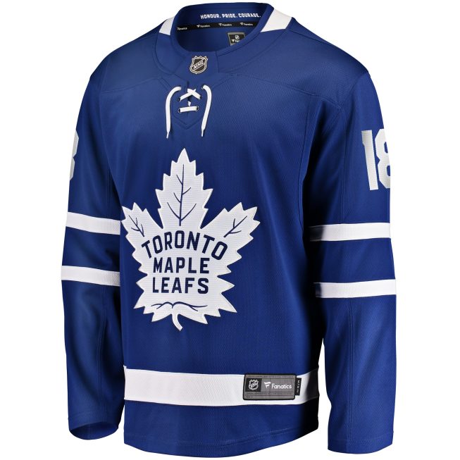 Noah Gregor Toronto Maple Leafs Fanatics Home Premier Breakaway Player Jersey - Blue - Image 2