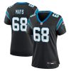 Cade Mays Carolina Panthers Women's Team Game Jersey - Black