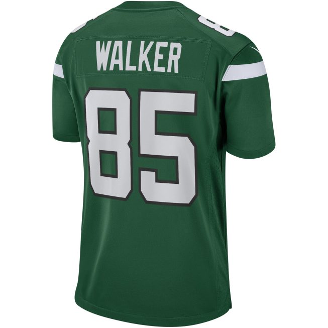 Wesley Walker New York Jets Game Retired Player Jersey - Gotham Green - Image 3