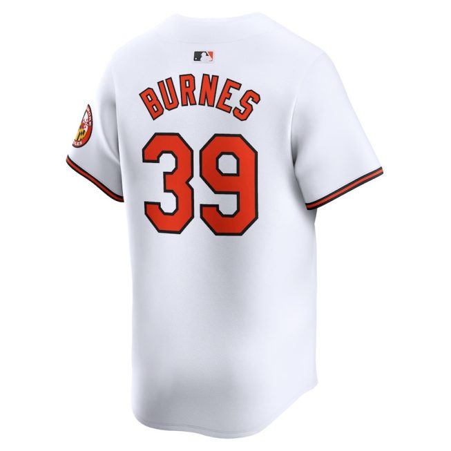 Corbin Burnes 39 Baltimore Orioles Home Limited Men Player Jersey - White - Image 3