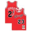 Michael Jordan Chicago Bulls Mitchell & Ness Toddler Hardwood Classics 1984/85 Authentic Swingman Jersey - Red