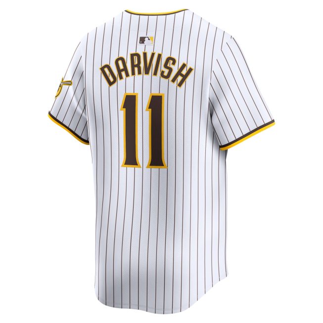 Yu Darvish San Diego Padres Home Limited Player Jersey - White - Image 3