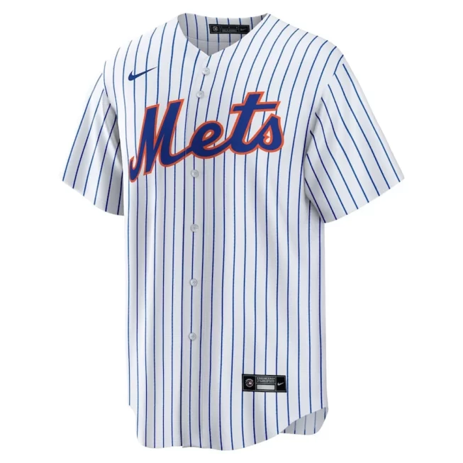 Darryl Strawberry 18 New York Mets Home Men Player Jersey - White - Image 2